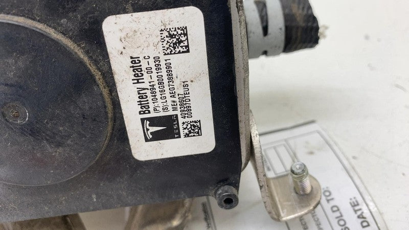 104894100C ⭕16-20 Model X Thermal System Electric Battery Heater w/ Cable Wire 1048941-00-C