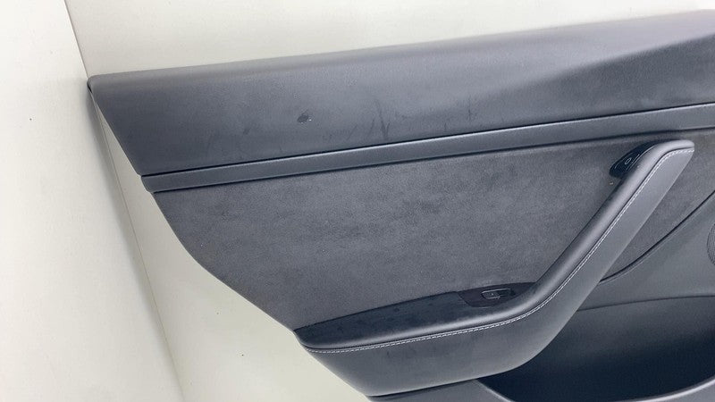⭕ 2021-2023 Tesla Model 3 Rear Driver Side Interior Door Panel Trim Ca