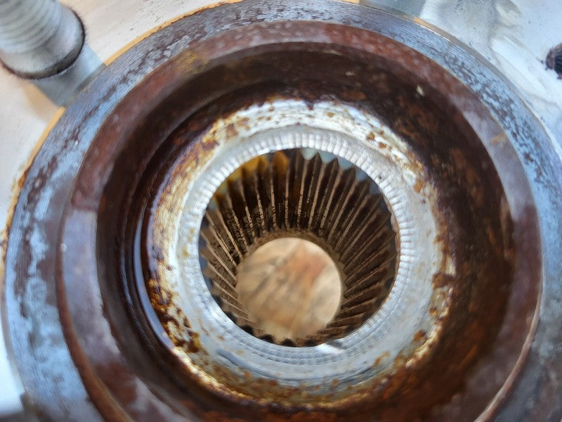 6007023 00 B ⭕2012-2015 Tesla Model S Rear Spindle Knuckle w/ Wheel Hub Left RWD 6007023-00-B