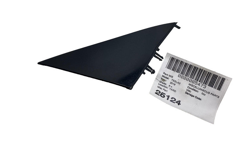 ⭕ 2017-2025 Tesla Model 3 Front Right Door Wing Mirror Triangle Cover 