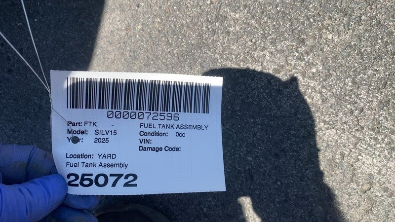 ⭕ 2025 Chevrolet Silverado 1500 Pickup 2.7L Crew Cab Fuel Tank OEM Ass