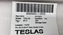 ⭕ 2012-2017 Tesla Model S MS Front Passenger Side Seat Airbag Right 1005258-00-B