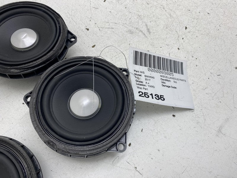 ⭕ 2017-2020 BMW 540i SET of 4 Front & Rear Door Panel Audio Sound Spea