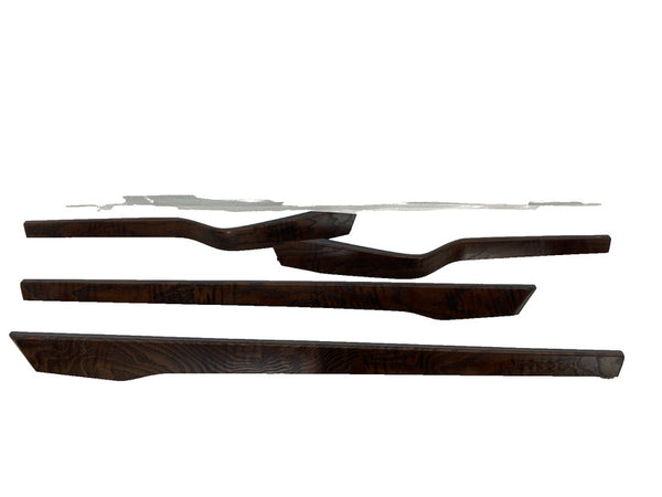 ⭕ 16-20 Model X SET of Front & Rear Left & Right Door Molding Trim 1035788-19-C