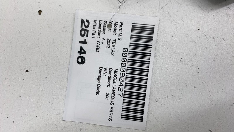 ⭕ 16-25 Tesla Model X Front Passenger Side Windshield Sun Visor Sunvis