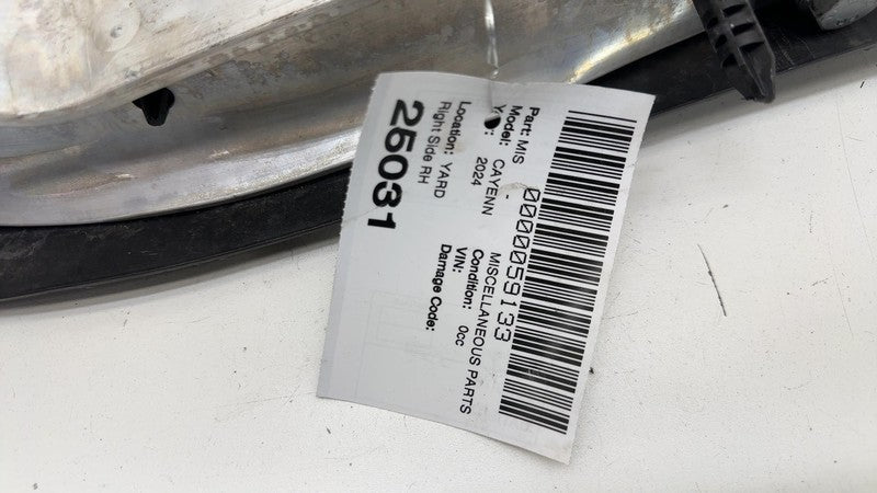 ⭕ 2024 Porsche Cayenne Rear Right Lower Control Arm Spring Seat & Shield OEM AWD