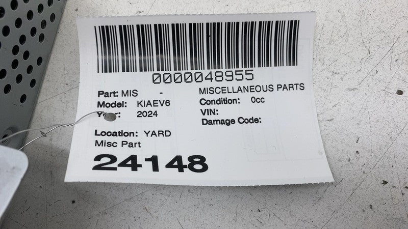 2022-2024 Kia EV6 Dash Dashboard Audio Radio Receiver Control Module H