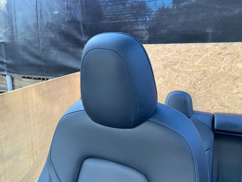 ⭕ 2017-2023 Tesla Model 3 Front Left & Right Bucket & Rear Bench Seat + Bolster