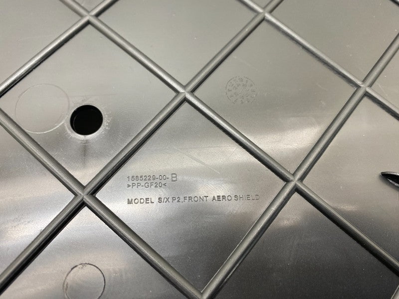 158522900C ⭕21-26 Tesla Model S X Front Under Body Diffuser Aero Splash Shield 1585229-00-C