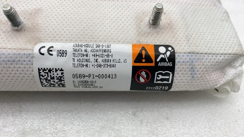 ⭕ 2012-2017 Tesla Model S MS Front Passenger Side Seat Airbag Right 10