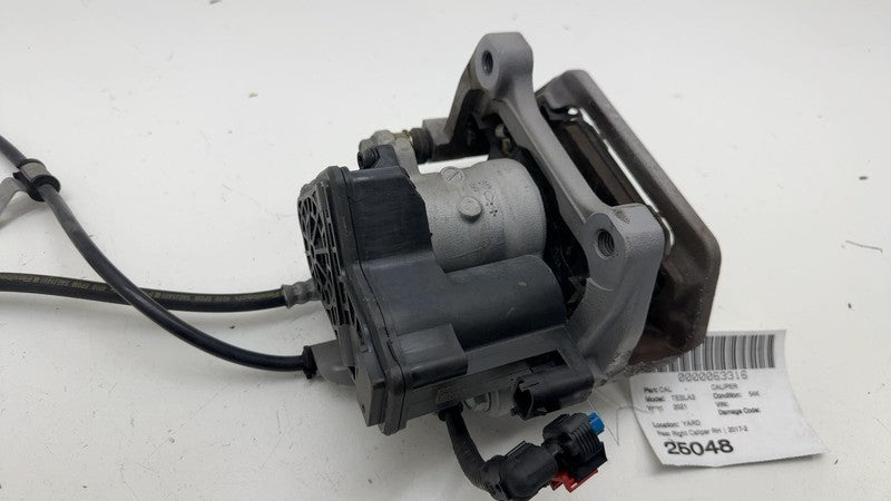 ⭕ 17-23 Tesla Model 3 Y Rear Right Caliper w/ Brake Line Hose BASE 104