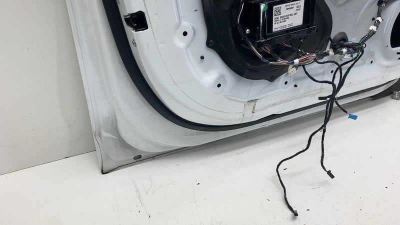 ⭕ 16-20 Model S Front Driver Side Door Shell Panel Left White PPSW 600