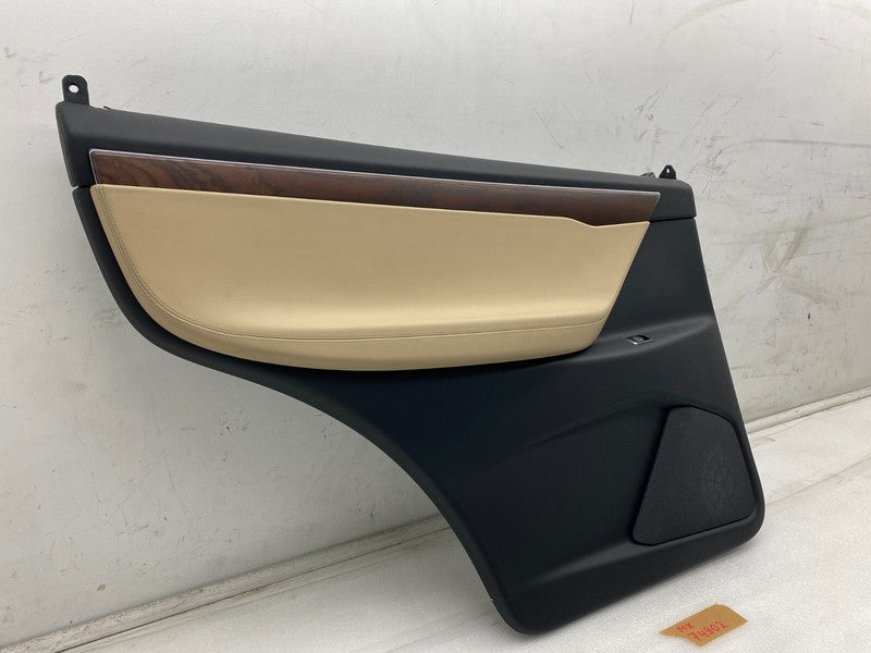 ⭕ 2016-2020 Tesla Model X Rear Left Carrier Door Panel Trim Pad w/ Card Molding