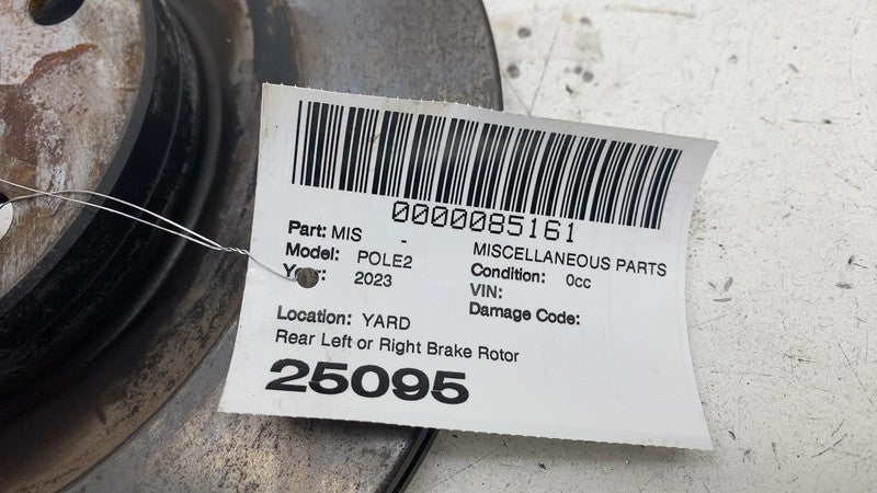 32329115 ⭕ 2023 Polestar 2 Rear Left or Right Side Brake Disc Rotor 32329115