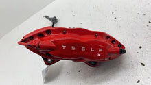 ⭕ 2016-2020 Tesla Model X Rear Caliper w/ Brake Hose Line Right Red 1027644-01-B
