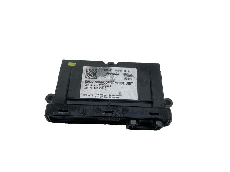 ⭕ 12-20 Tesla Model S Sunroof Controller Moon Roof Control Module 1007512-00-B