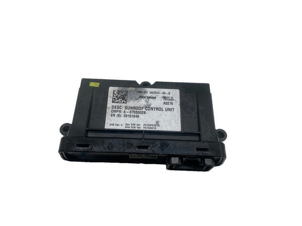 ⭕ 12-20 Tesla Model S Sunroof Controller Moon Roof Control Module 1007512-00-B
