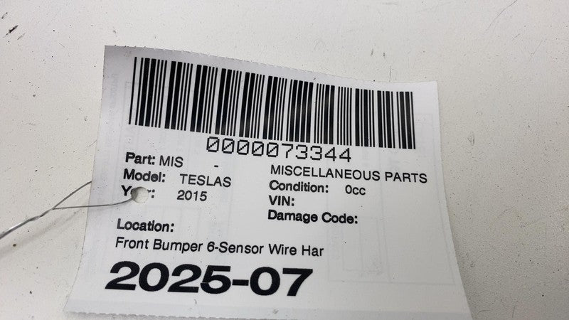 ⭕ 12-15 Tesla Model S Front Bumper Wiring Harness Cable Wire Loom 1004