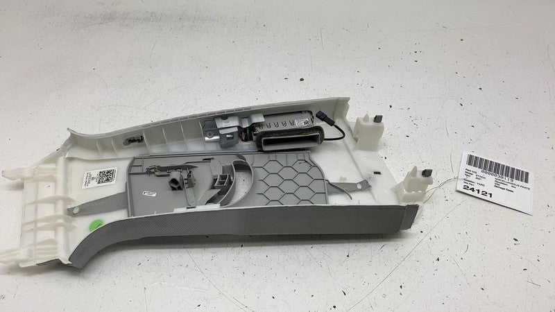 19-23 Audi E-Tron Left Upper B-Pillar Trim Panel Cover w/ Vent Grille 