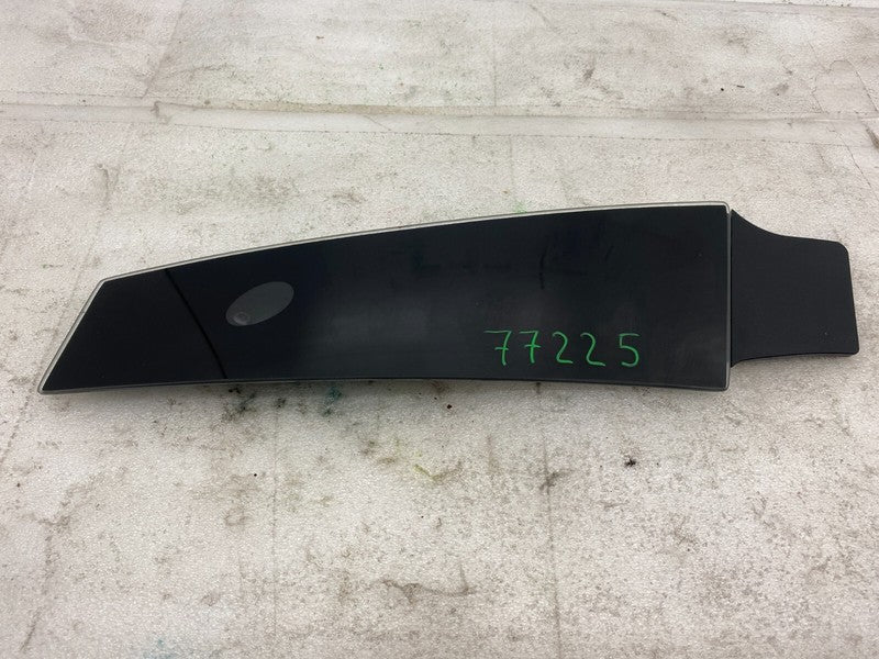 1092307 00 G ⭕ 16-20 Model S Passenger B-Pillar Glass Applique w/ Camera Right 1092307-00-G