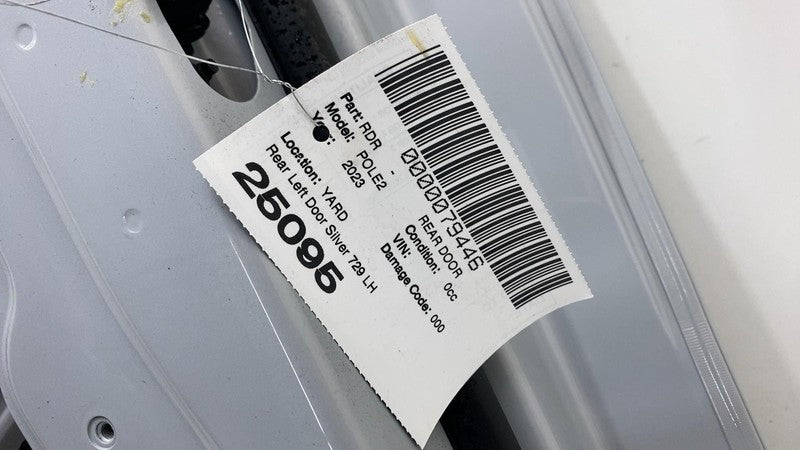 ⭕ 2021-2023 Polestar 2 Rear Driver Side Door Shell Panel Left LH Assy Silver 729