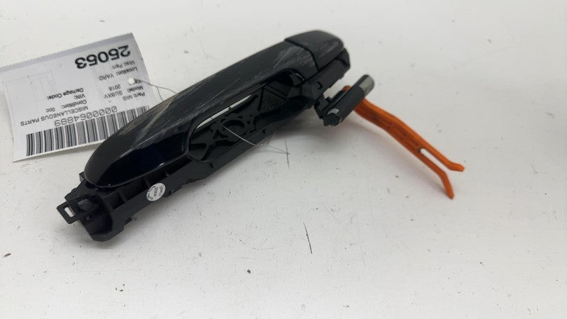 ⭕ 2018 Subaru Crosstrek Passenger Exterior Door Handle Right Side Black - D4S