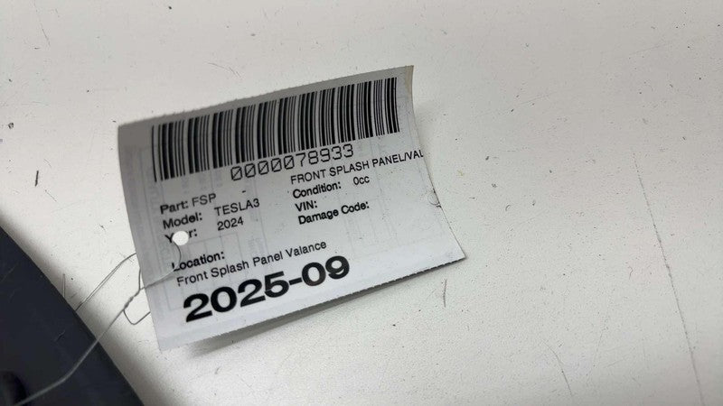⭕ 2024 2025 Tesla Model 3 Front Bumper Undertray Valance Fascia OEM 17