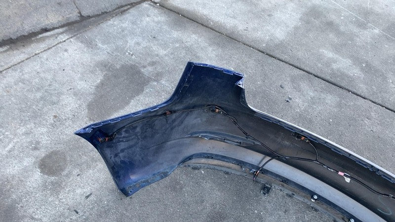 2017-2022 Tesla Model 3 M3 Rear Bumper Fascia Cover w/ Sensor Holes Blue - PPSB
