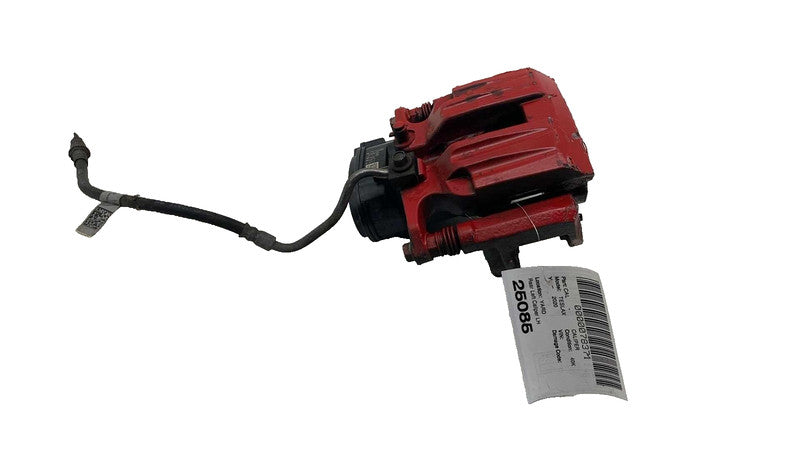 ⭕ 16-20 Model X Rear Passenger Caliper Red w/ Brake Hose Line Right 10