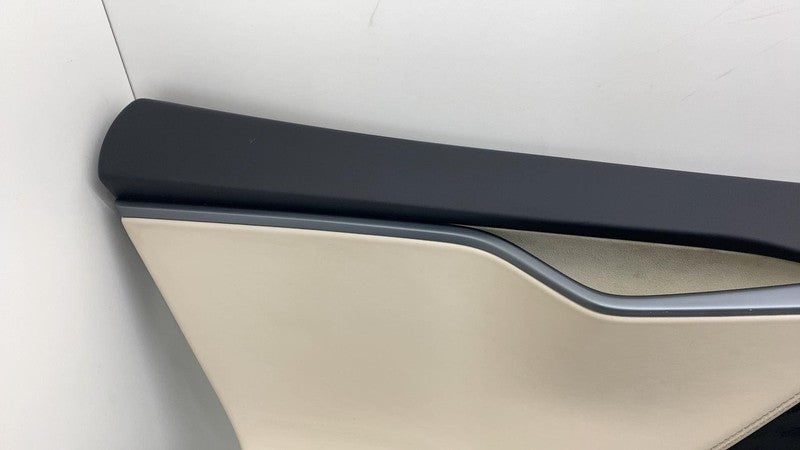 ⭕ 2012-2020 Tesla Model S MS Rear Driver Side Door Panel Trim Card Cov