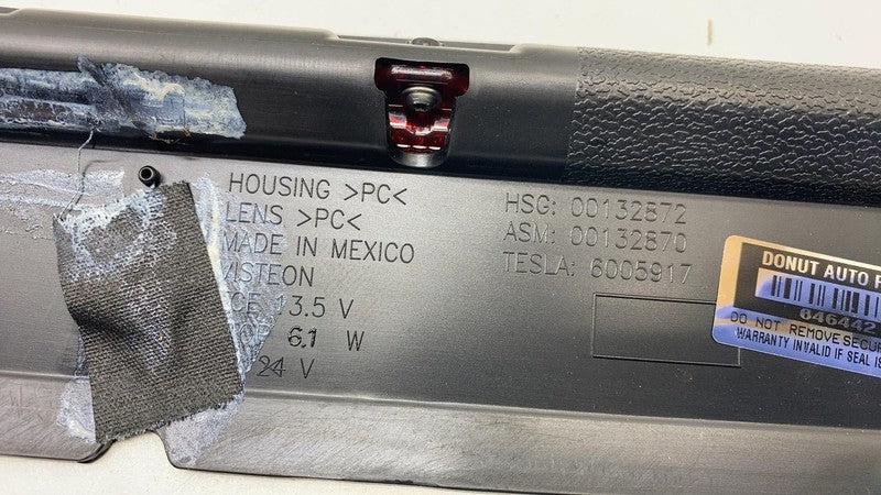 ⭕ 12-23 Model S Rear Center High Mounted Stop Light Third 3rd Brake 60