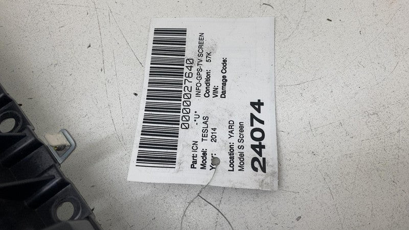 ⭕ 12-15 Model S MCU Screen Media Control Unit & Instrument Cluster 144