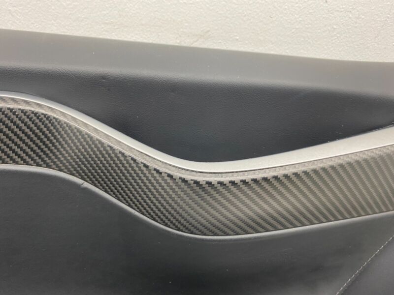 105308600F ⭕ 2016-2020 Tesla Model X MX Front Left Door Panel Trim Card Cover 1053086-00-F