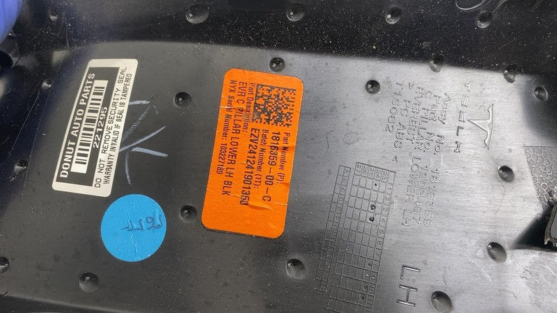 ⭕ 24-25 Cybertruck Rear Side Lower C-Pillar Cover Panel Trim Left 1816