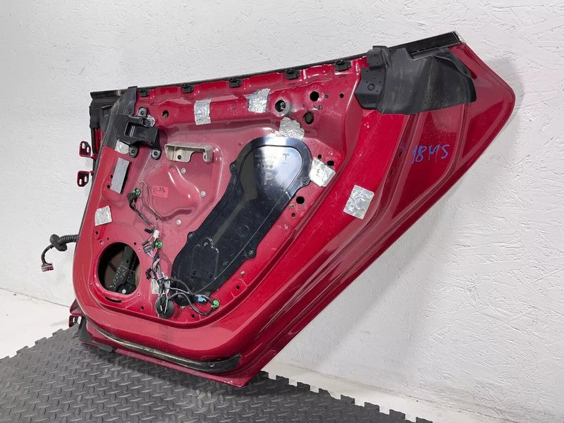 ⭕ 2016-2020 Tesla Model S MS Rear Passenger Side Door Shell Panel Right Red OEM