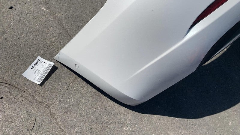 ⭕ 2017-2022 Tesla Model 3 M3 Rear Bumper Fascia Cover w/ Sensor Holes White PPSW