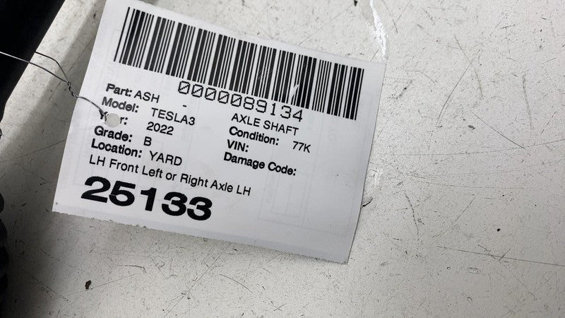 ⭕ 17-25 Model 3 M3 Front Left or Right CV Axle Halfshaft Driveshaft 10