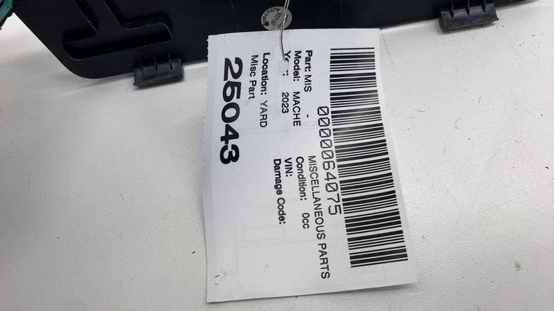 LJ8BR046B34APIA01 ⭕ 21-24 Mustang Mach-E Dash Center Display Back Trim Panel LJ8B-R046B34-A-PIA-01