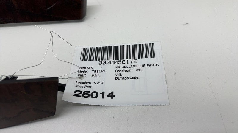 ⭕ 16-20 Tesla Model X SET of Front & Rear Left & Right Door Molding Tr