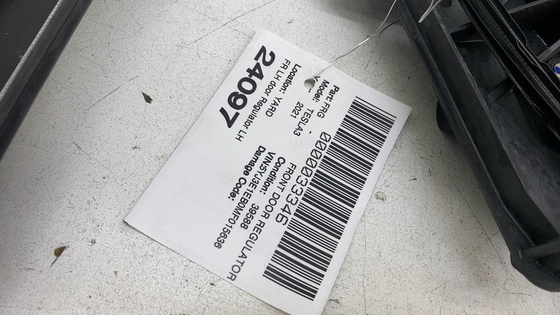 ⭕17-23 Tesla Model 3 Front Left Door Window Glass Regulator & Motor 10