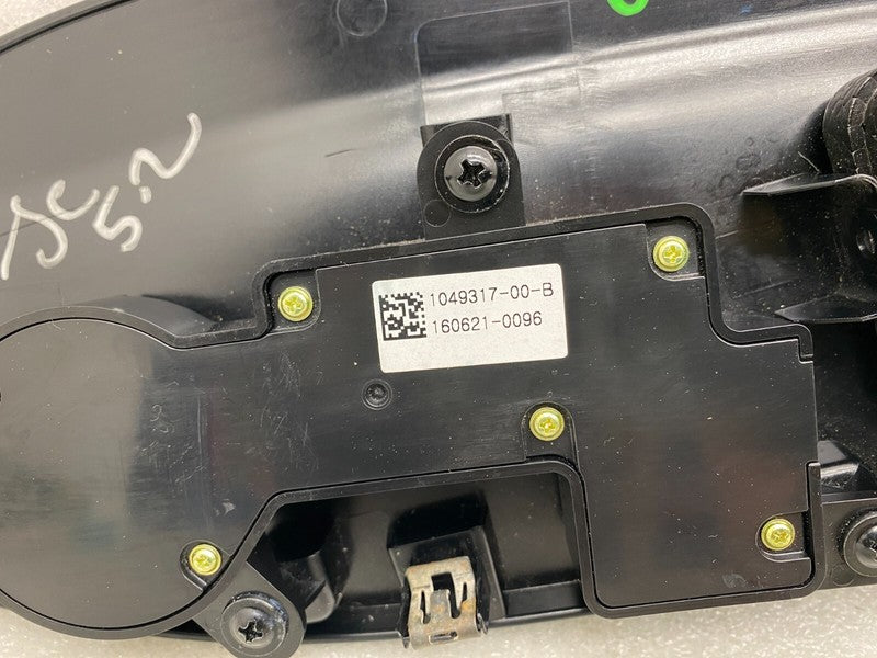 104931700B ⭕16-20 Tesla Model X Front Left Seat Recline Panel & Control Switch 1049317-00-B