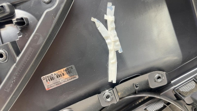 ⭕ 21-23 Model 3 Front Passenger Side Interior Door Panel Trim Card Right White