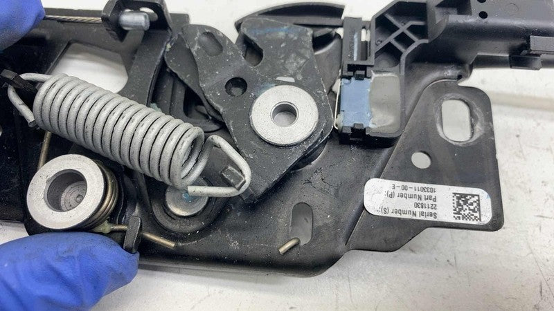 ⭕ 17-20 Model 3 M3 Front Hood Lock Latch Release Actuator Mechanism 10