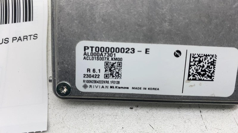 PT00000023E ⭕22-24 Rivian R1T R1S Lane Departure Assist Camera Windshield Mounted PT00000023