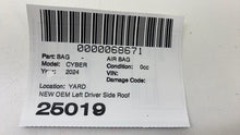 ⭕ NEW 24-25 Cybertruck Driver Side Roof Head Curtain Airbag Left LH 1818889-00-E