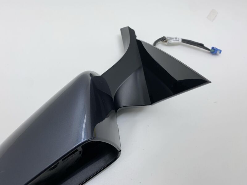 1592031-00-C 2021-2023 Tesla Model 3 Left Exterior Rear View Door Mirror (No Glass) Gray-PMNG