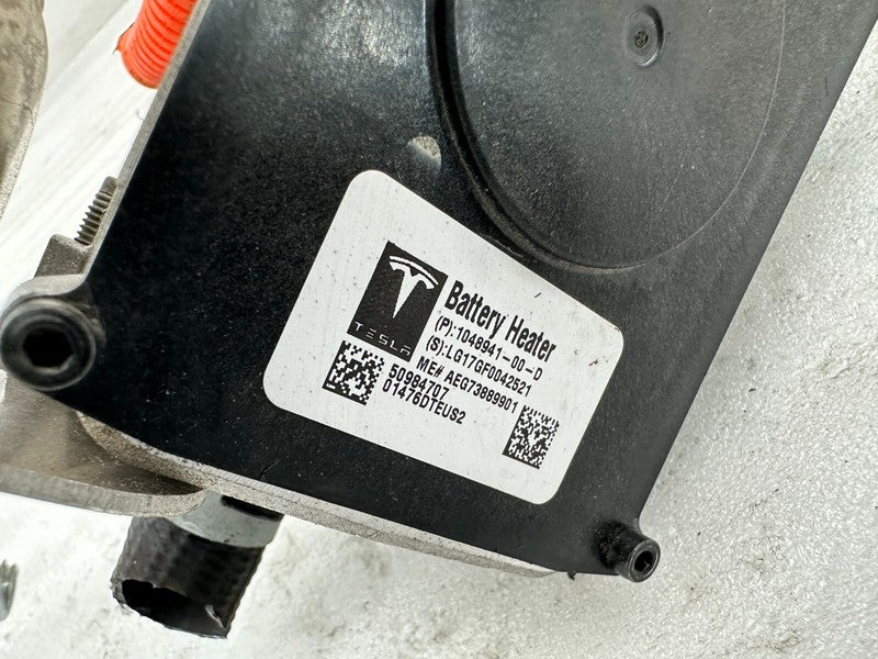 104894100D ⭕ 16-20 Model X Electric Battery Heater w/ Wire Harness & Bracket 1048941-00-D