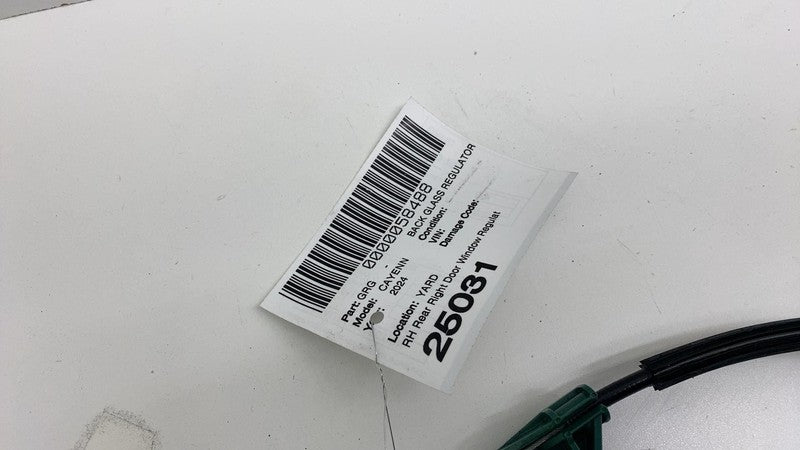 9Y0 839 462 ⭕ 2018-2024 Porsche Cayenne Rear Right Door Window Regulator & Motor 9Y0839462