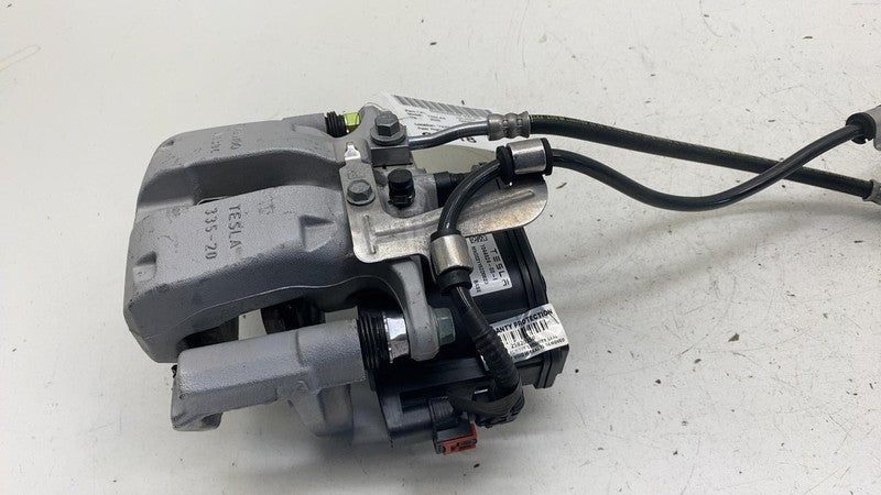 ⭕ 2017-2025 Tesla Model 3 Rear Right Caliper + Brake Hose Line BASE 10