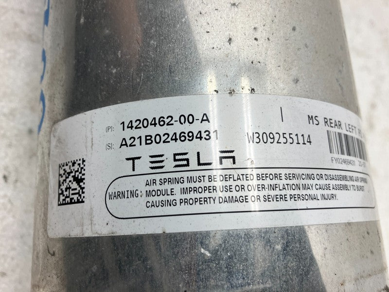 ⭕ 21-25 Model S Rear Driver Side Suspension Air Spring Module Left 142